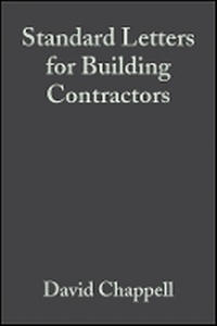 Enlarge image Cover: Standard Letters for Building Contractors 3e - Wiley