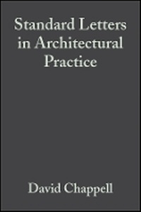 Enlarge image Cover: Standard Letters in Architectural Practice 3e +CD - Wiley