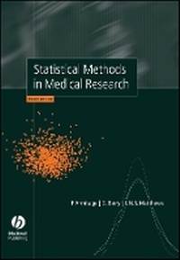 Enlarge image Cover: Statistical Methods in Medical Research 4e - Wiley