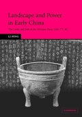 Cover: Landscape and Power in Early China - Cambridge University Press