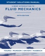 Cover: A Brief Introduction to Fluid Mechanics, 5e Student Solutions Manual - Wiley