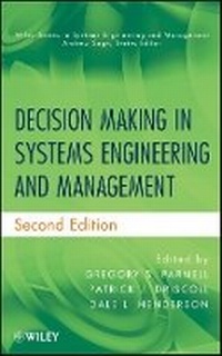 Enlarge image Cover: Decision Making in Systems Engineering and Management 2e - Wiley