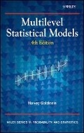 Cover: Multilevel Statistical Models 4e - Wiley