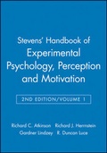 Bild: Stevens' Handbook of Experimental Psychology, Perception and Motivation - Wiley