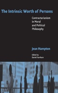 Cover: The Intrinsic Worth of Persons - Cambridge University Press