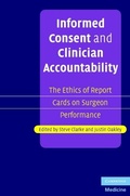 Cover: Informed Consent and Clinician Accountability - Cambridge University Press