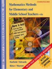Enlarge image Cover: Mathematics Methods for Elementary and Middle School Teachers: Active Learning Edition - Wiley