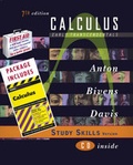 Cover: Calculus Early Transcendentals: Study Skills Version - Wiley
