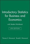 Cover: Introductory Statistics for Business and Economics with Student Workbook 4e - Wiley