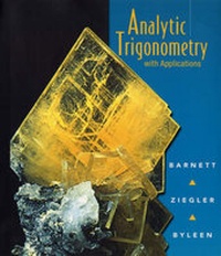Abbildung von: Analytic Trigonometry with Applications 8e Student Solution Manual Set - Wiley