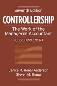 Enlarge image Cover: Controllership - Wiley