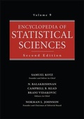 Cover: Encyclopedia of Statistical Sciences - Wiley
