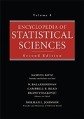 Cover: Encyclopedia of Statistical Sciences - Wiley