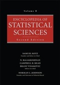 Cover: Encyclopedia of Statistical Sciences - Wiley
