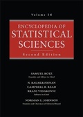 Cover: Encyclopedia of Statistical Sciences - Wiley