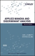 Cover: Applied MANOVA and Discriminant Analysis 2e - Wiley