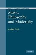 Cover: Music, Philosophy, and Modernity - Cambridge University Press