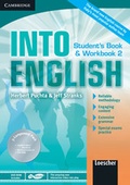 Cover: Into English Level 2 Student's Book and Workbook with Audio CD and DVD-ROM Italian edition - Cambridge University Press