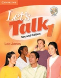 Cover: Let's Talk Student's Book 1 with Self-Study Audio CD - Cambridge University Press