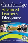 Cover: Cambridge Advanced Learner's Dictionary with CD-ROM - Cambridge University Press