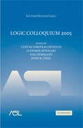 Cover: Logic Colloquium 2005 - Cambridge University Press