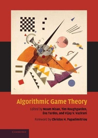 Enlarge image Cover: Algorithmic Game Theory - Cambridge University Press