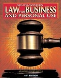 Cover: Law for Business and Personal Use - South Western Educational Publishing