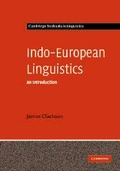 Cover: Indo-European Linguistics - Cambridge University Press