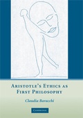 Cover: Aristotle's Ethics as First Philosophy - Cambridge University Press