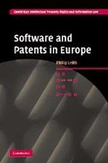 Cover: Software and Patents in Europe - Cambridge University Press