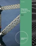 Cover: Chemistry for Engineering Students, International Edition - Brooks/Cole