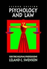 Abbildung von: Psychology and Law for the Helping Professions - Brooks/Cole