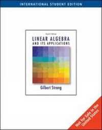 Abbildung von: Linear Algebra and Its Applications - Brooks/Cole