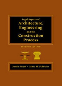 Enlarge image Cover: Legal Aspects of Architecture, Engineer, and Construction Process - Brooks/Cole