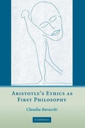 Cover: Aristotle's Ethics as First Philosophy - Cambridge University Press