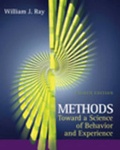 Cover: Methods Towrd Sci Beh/Exp 8e - Wadsworth Publishing Co Inc