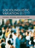 Cover: Sociolinguistic Variation - Cambridge University Press