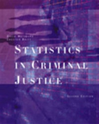 Enlarge image Cover: Statistics in Criminal Justice - Wadsworth Publishing Co Inc