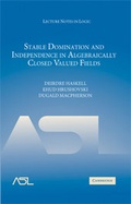 Cover: Stable Domination and Independence in Algebraically Closed Valued Fields - Cambridge University Press
