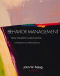 Enlarge image Cover: Behav Management 2e - Wadsworth Publishing Co Inc