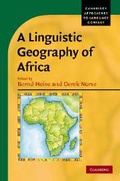 Cover: A Linguistic Geography of Africa - Cambridge University Press