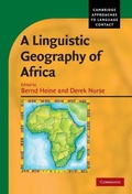 Cover: A Linguistic Geography of Africa - Cambridge University Press