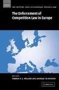 Cover: The Enforcement of Competition Law in Europe - Cambridge University Press