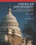 Cover: American Government - Wadsworth Publishing Co Inc