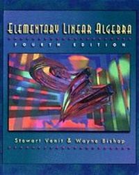 Abbildung von: Elementary Linear Algebra - Brooks/Cole