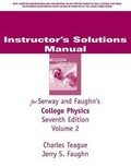 Cover: Ism-College Physics V2, 7e - Brooks/Cole
