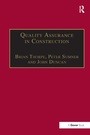 Cover: Quality Assurance in Construction - Gower Publishing Ltd