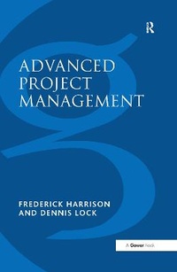 Enlarge image Cover: Advanced Project Management - Gower Publishing Ltd