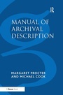 Cover: Manual of Archival Description - Gower Publishing Ltd