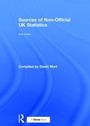 Cover: Sources of Non-Official UK Statistics - Gower Publishing Ltd
